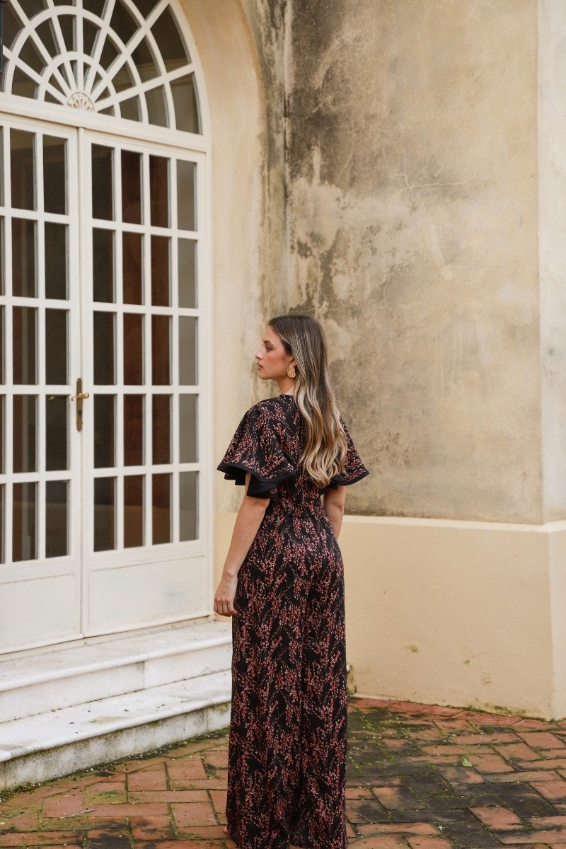 Conjunto libra flores