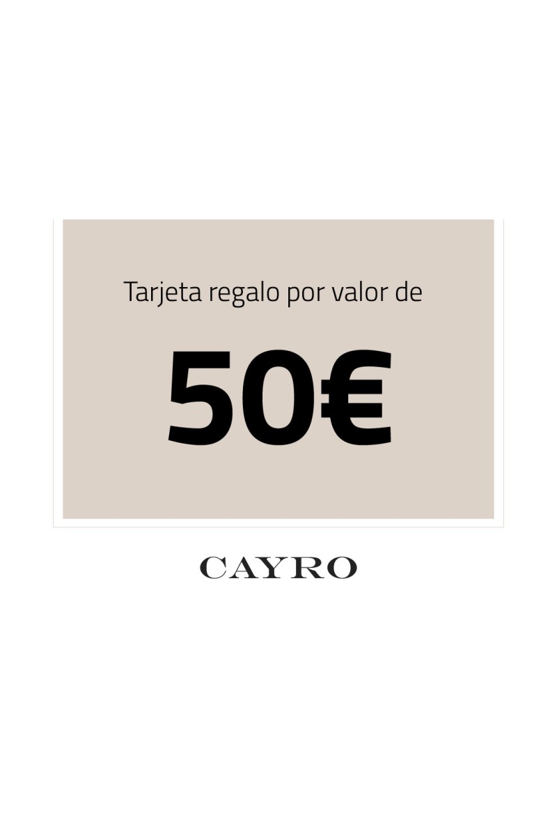 Tarjeta de Regalo 50