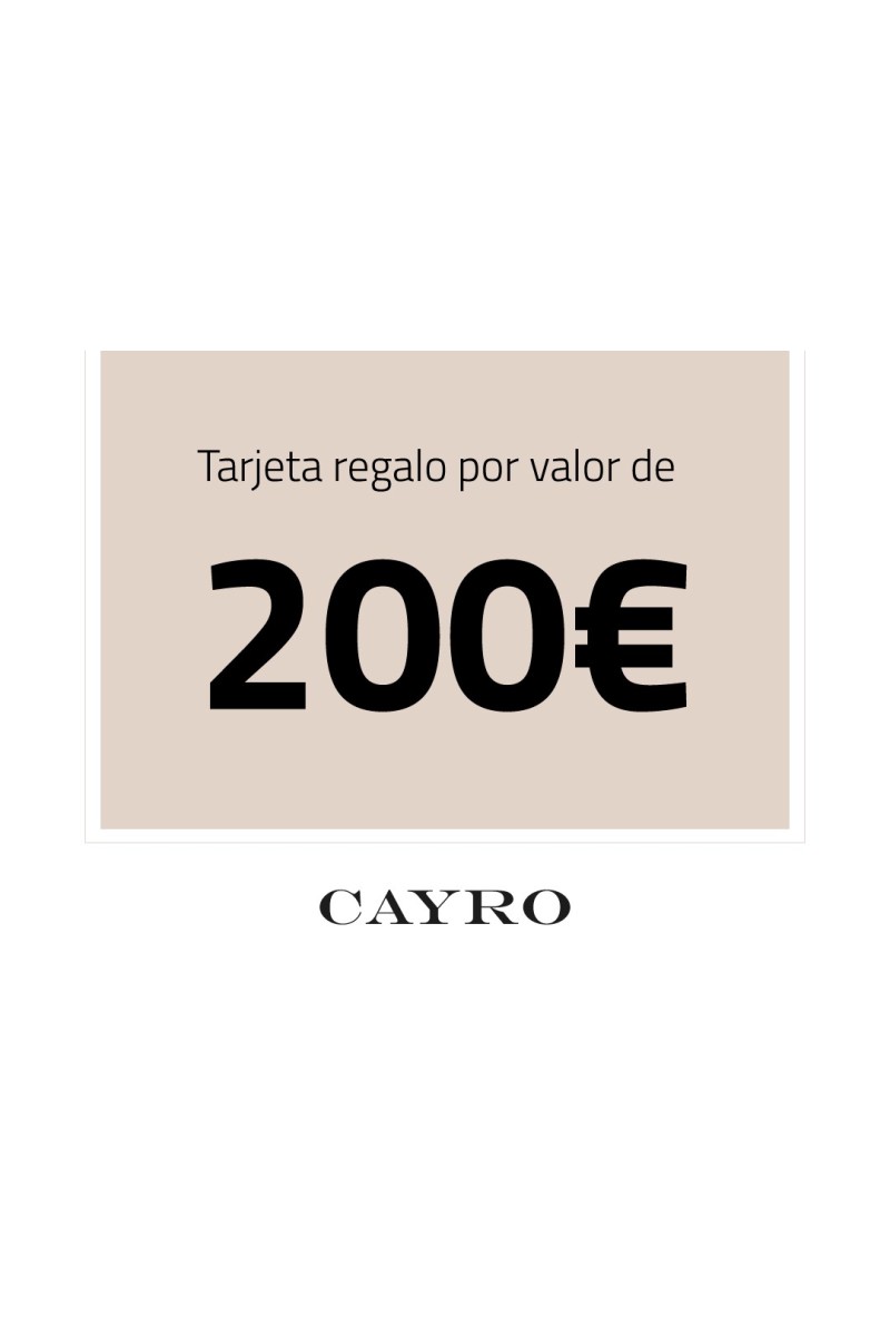 Tarjeta de Regalo 200